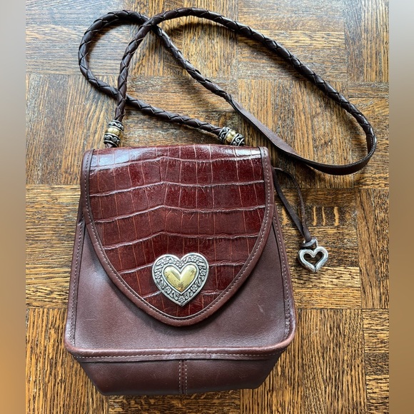 Brighton Crossbody Leather Brown Bag - Picture 2 of 14